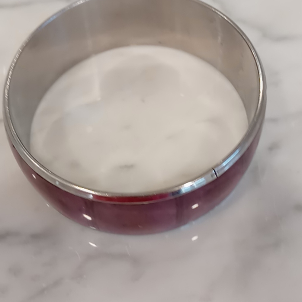 Purple/brown bracelet